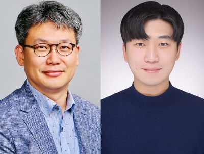 이홍규 교수(왼쪽)와 박장현 박사과정생 / 사진=한국연구재단